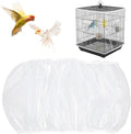 Bird Cage Seed Catcher, Mesh Net Cover Guard Soft Airy Cage Net Stretchy Skirt by Unknown