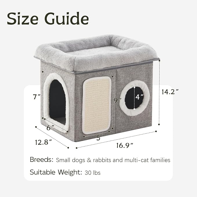 WINDRACING Cat Beds for Indoor Cats - Image 4