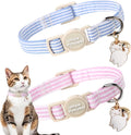 Unique style paws 2 Pack Spring Summer Kitten Collar Breakaway by Uniquestylepaws