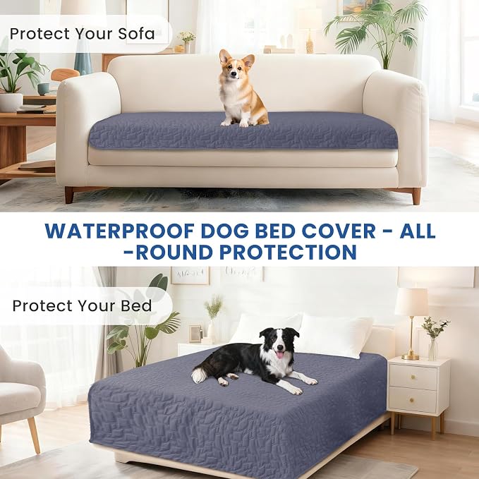 Waterproof Dog Bed Cover, Non-Slip Dog Blanket - Image 7