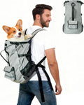 Pet Carrier Backpack for Medium to Large Dogs up to 33 lbs, Waterproof and by FURTENT