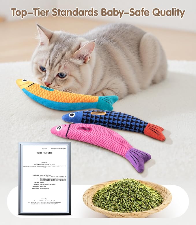 Interactive Cat Toys with Soft Chew Kicker Cat Toys - Image 7