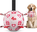 QDAN Valentines Gift Dog Toys, Interactive Tug of War Toy, Puppy Birthday Gifts by QDAN