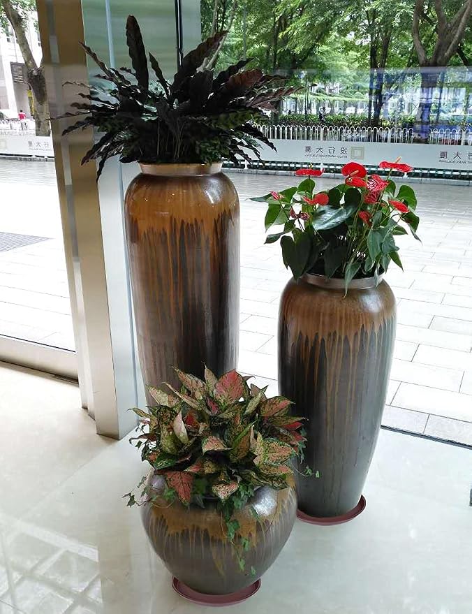 2 Pack of 14 inch Plant Saucer, Heavy Duty Round Plant Trays - Image 7