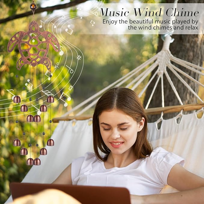 24 Inch Metal Wind Chimes Decor - Image 5