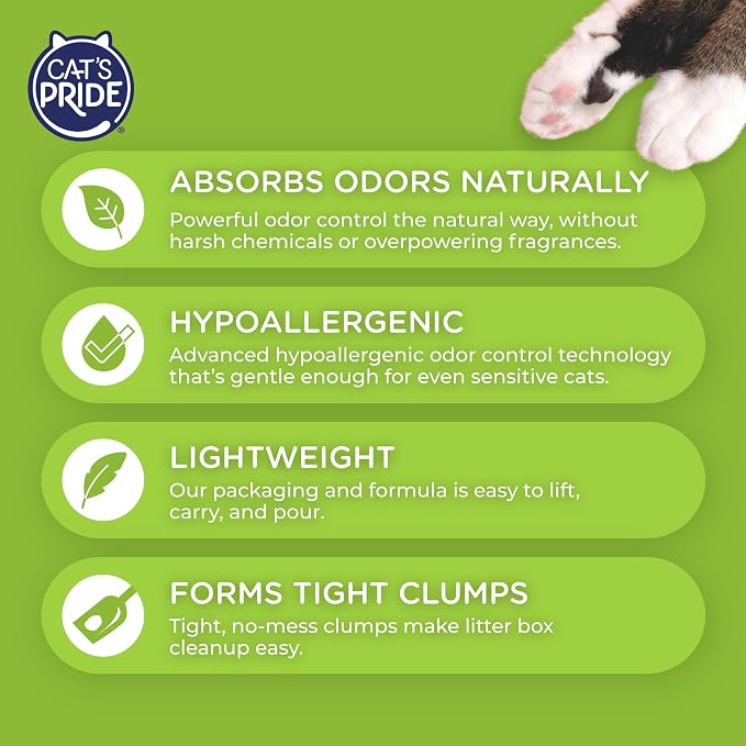 Cat's Pride Lightweight Clumping Litter: Natural - Image 3