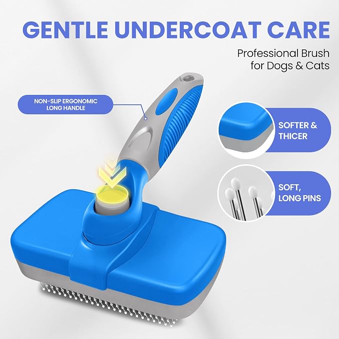 Self Cleaning Shedding Brush - Image 2