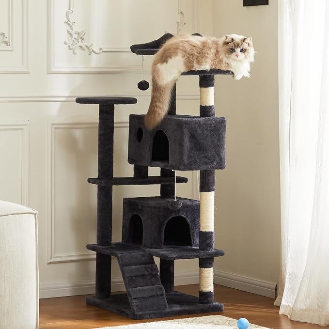 Sweetcrispy 54-Inch Cat Tree Tower – Multi-Level - Image 7