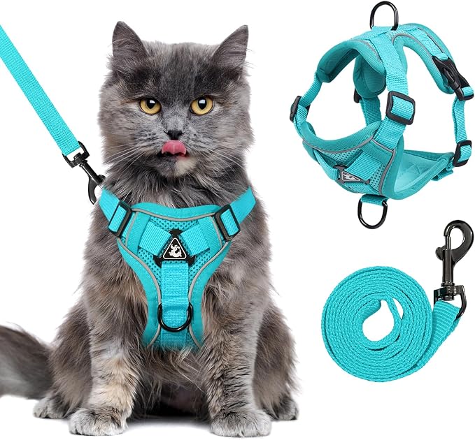 Escape Proof Kitten Harness and Leash Set by GCVOPTON