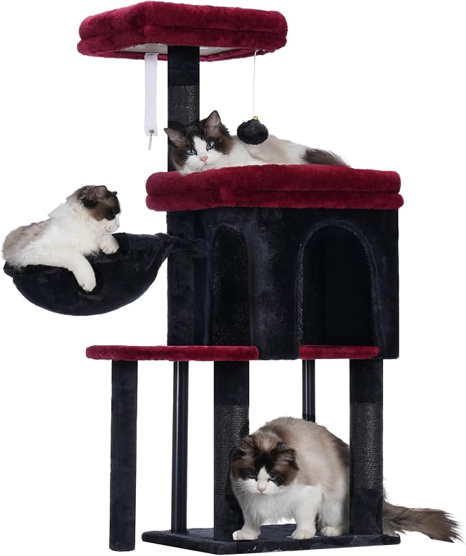 Hey-brother Cat Tree Tower, Scratching Posts by Hey-brother