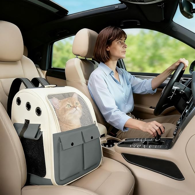 Airline Approved Cat Carrier Backpack - Image 8