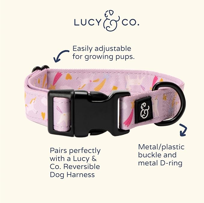 Lucy & Co. Unicorn Magic Dog Collar - Image 2