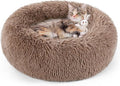 rabbitgoo Cat Beds for Indoor, 20 inches Machine Washable, Fluffy Round Pet Bed by rabbitgoo