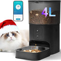 2.4G Automatic Cat Feeder, Cat Food Dispenser by ANDOLLHOME