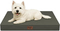 Outdoor Dog Bed for Small Dogs & Cats, Waterproof Dog Crate Mat Orthopedic Egg by TailStories