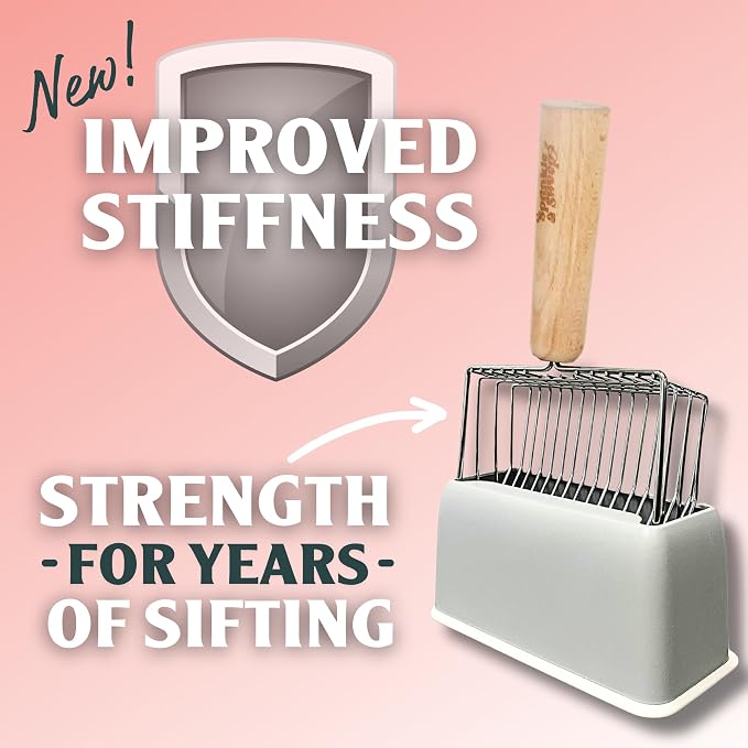 Sprinkle & Sweep Metal Cat Litter Scoop - Image 5