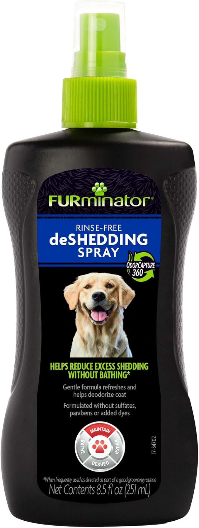 FURminator® Rinse-Free deShedding Spray by FURminator