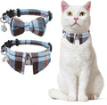 Cat Collar with Bells Breakaway, Bowtie Cat Collar by DILLYBUD
