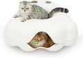 Cattasaurus Unique Gothic Peeka-Boo Cat Cave, Extra Spacious by Cattasaurus