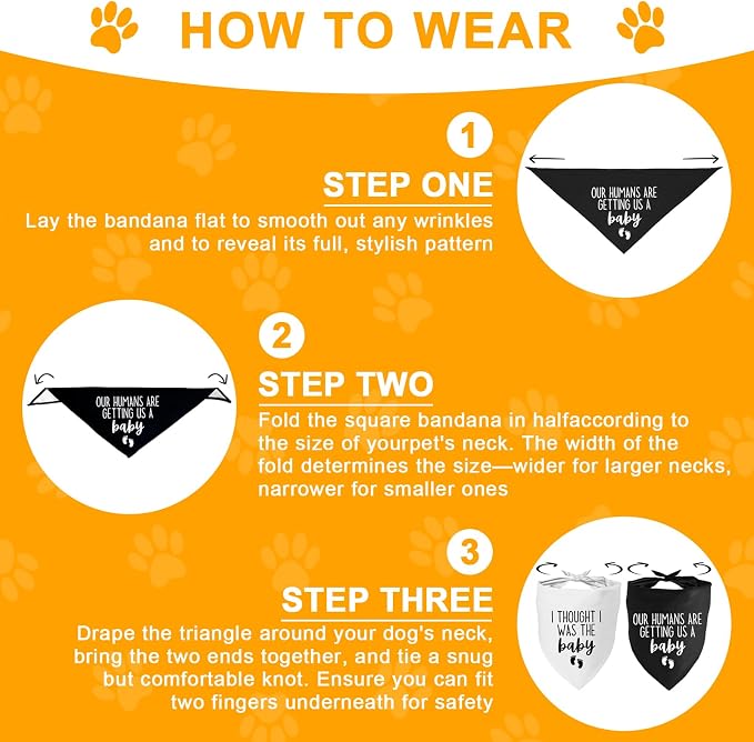 Baby Security Dog Bandana - Image 4