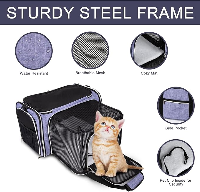 BAGLHER Expandable Cat Carrier - Image 3