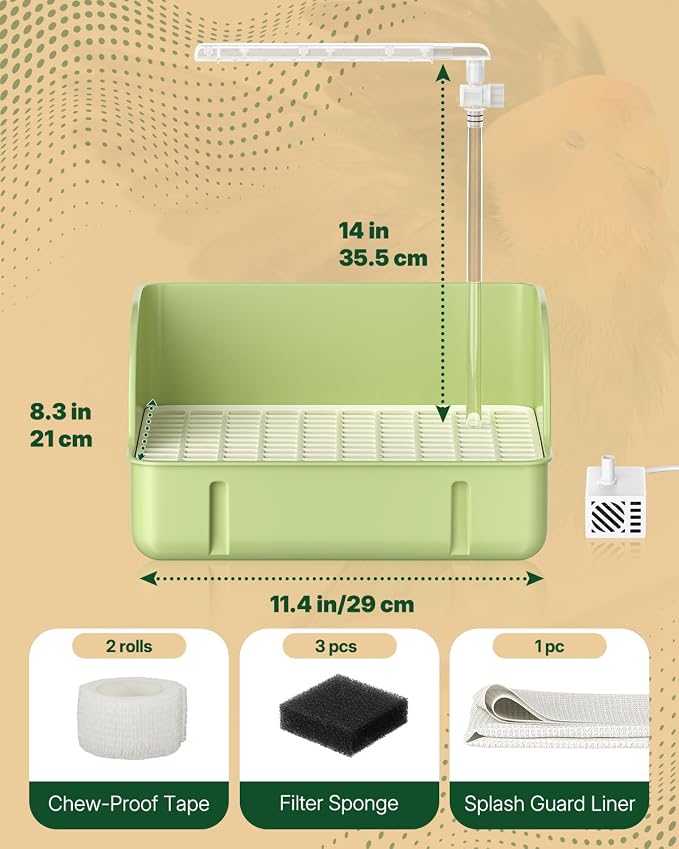Pawfly Automatic Bird Bath for Cage, Bird Bath - Image 2