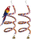 2PCSx 79inch Bird Spiral Rope by OSWINMART