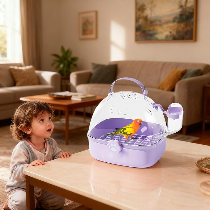 Parrot Carrier - Travel Bird Cage - Image 2