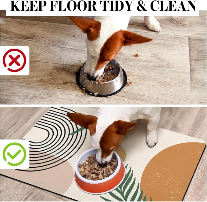 Super Absorbent Dog Food Mat - Image 3