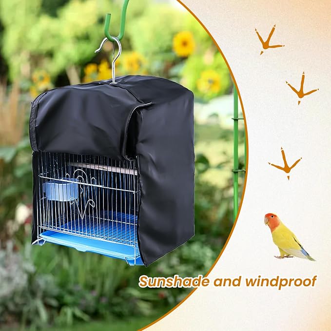 Bird Cage Cover for Night, Bird Cage Cover Shield, Good Night Windproof - Image 3