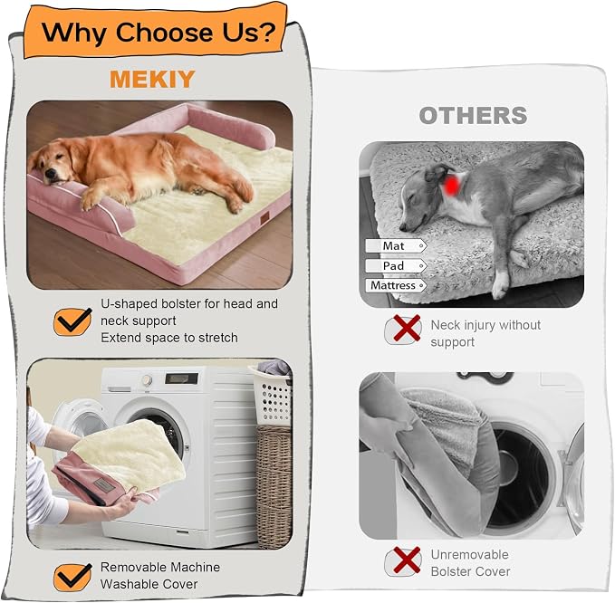 Dog Bed Large Sized Dogs-Orthopedic Waterproof Bed - Image 4