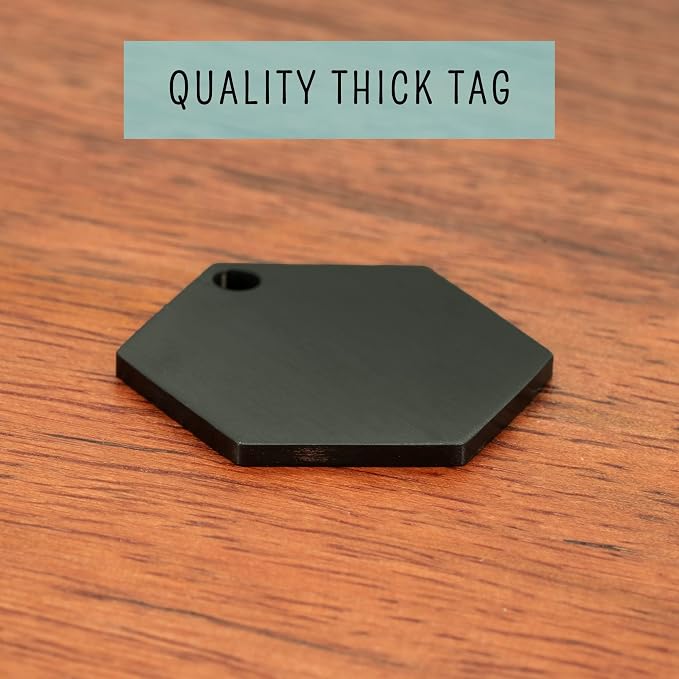 Ultra Joys Stainless Steel Pet ID Tag Dog Name Tags Personalized Front and Back - Image 5