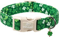 St. Patrick's Day Dog Collar for Small Dogs by Babolepet