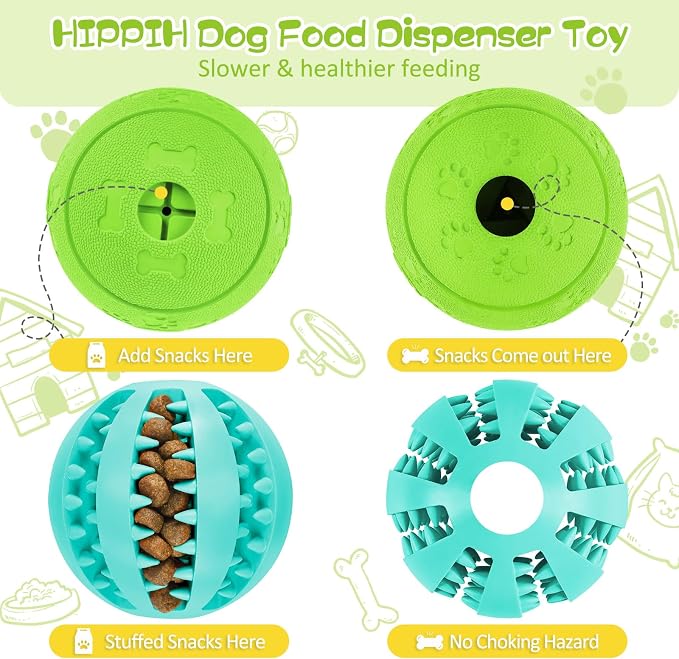 HIPPIH Dog Puzzle Toy 2 Pack, Interactive Dog Toys - Image 9