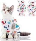 SUNFURA Cat Recovery Suit, Kitten Surgical Full Bodysuit by SUNFURA
