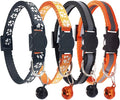 Breakaway Reflective Nylon Cat Collars by D-buy