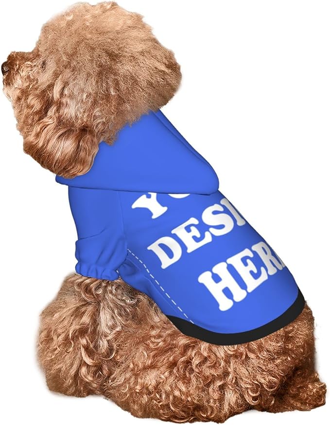 Dog Clothes, Custom Dog Hooded Sweatshirt, Personalized Pet Costume Robe Shirt - Image 6