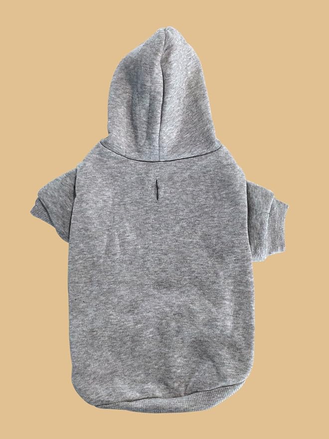 QWINEE Basic Dog Hoodie Sweatshirt Puppy Sweater Warm Cat Costumes Pet Clothes - Image 2