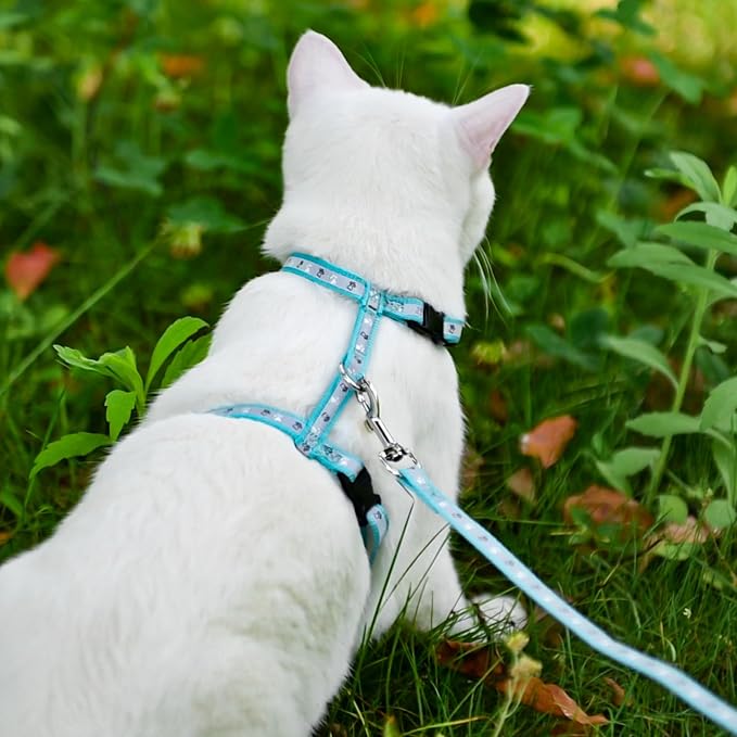 KOOLTAIL Cat Harness and Leash Set, Escape Proof Adjustable Kitten Harness - Image 7