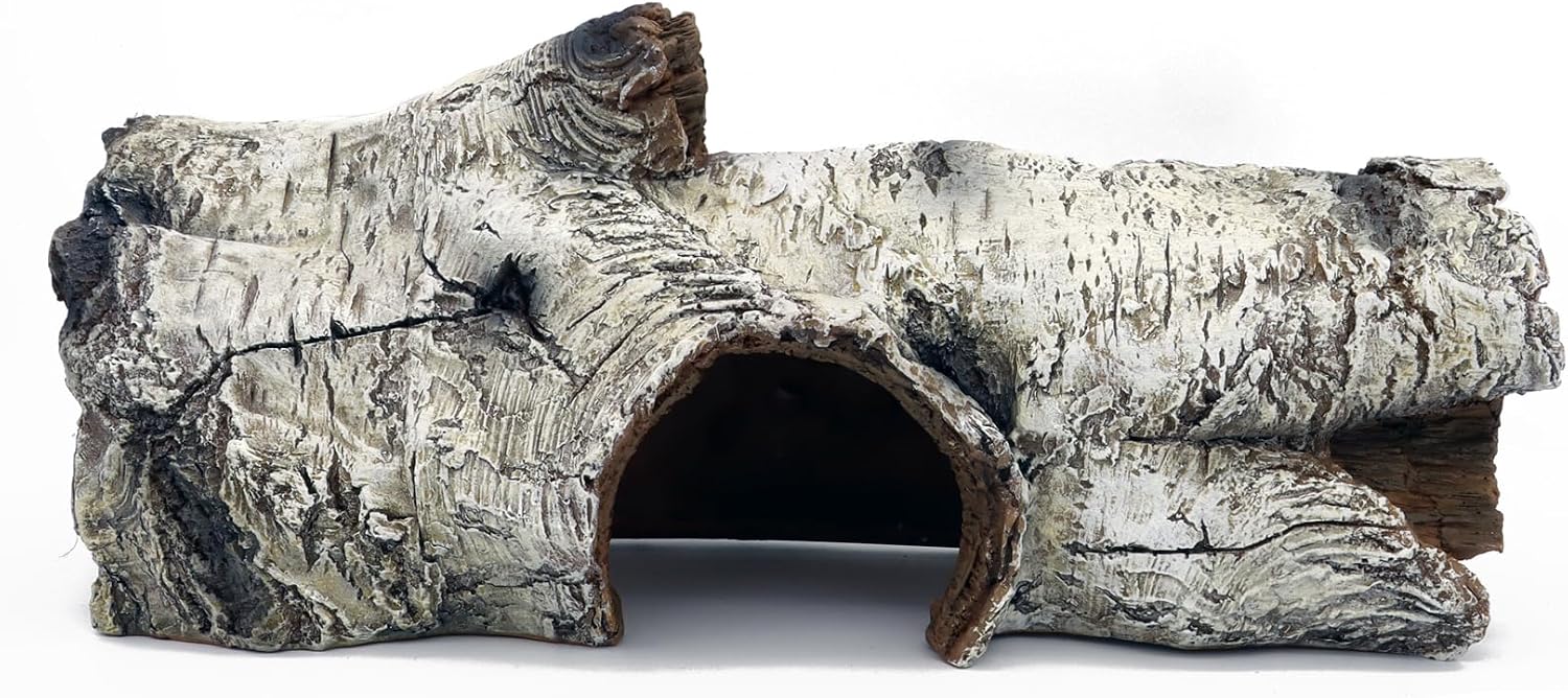 JIHAQUA Medium Resin Bark Reptile Hide (Bark A) - GlobalHabitat Supply
