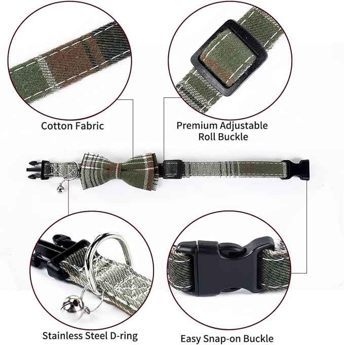 SuperBuddy Dog Collar, Adjustable Dog Collar