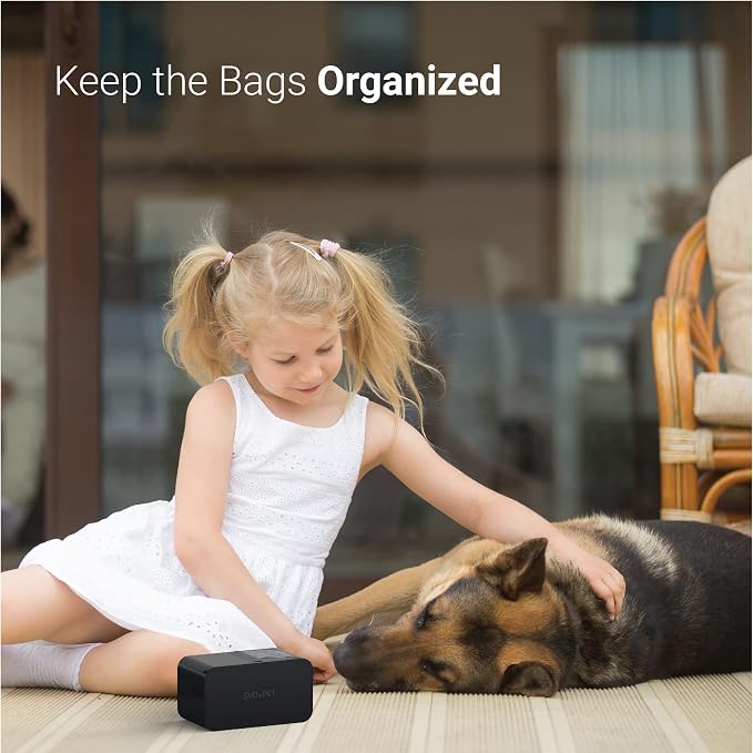 SVD.PET Dog Poop Bag Dispenser, Wall Mount Waste Bag Dispenser, Holds 8 Rolls - Image 6