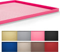 Hubulk Dog Feeding Mat, 100% Waterproof Food Grade Silicone Pet Food and Water by Hubulk