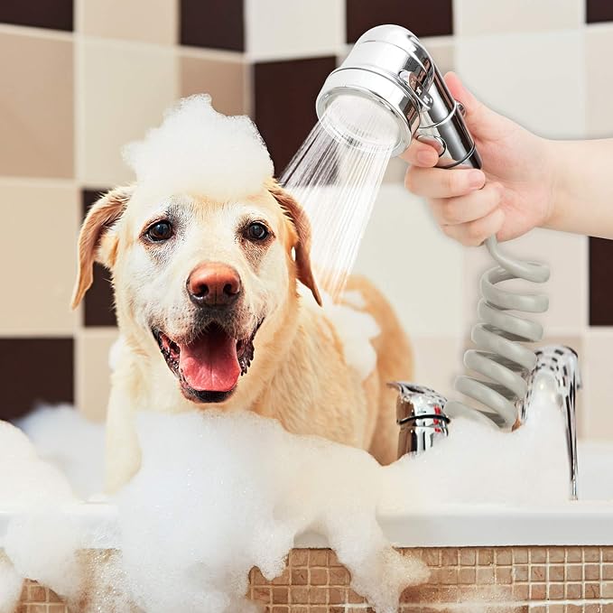 ZCONIEY Sink Faucet Sprayer Attachment Hair Pet Rinser Showerhead - Image 4