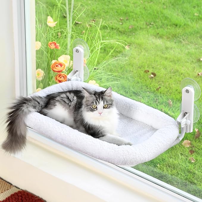 Zakkart Foldable Cat Hammock for Window by Zakkart