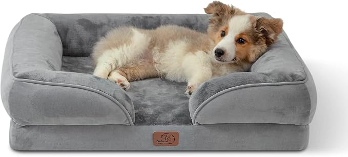 Bedsure Orthopedic Dog Bed Medium Size Dogs by BEDSURE