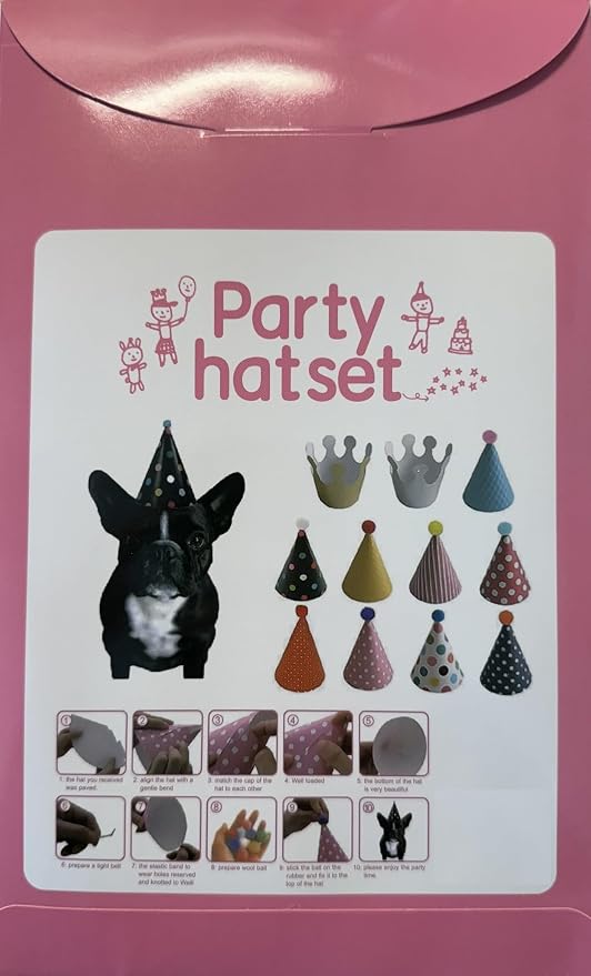 CBM Dog Party Hat Set - Image 5