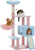 Flower Cat Tree 47.2" Multi-Level Cat Tower by MUTTROS