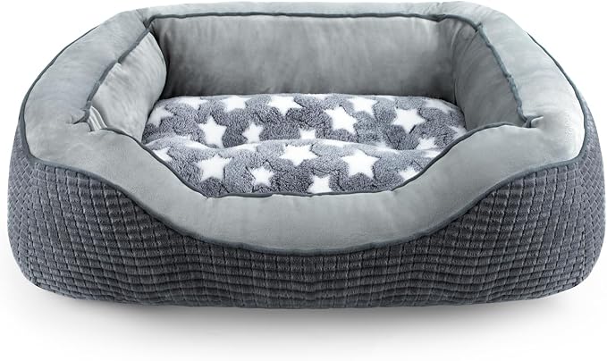 SIWA MARY Dog Beds for Small Medium Large Dogs & Cats. Washable Pet Bed by SIWAMARY