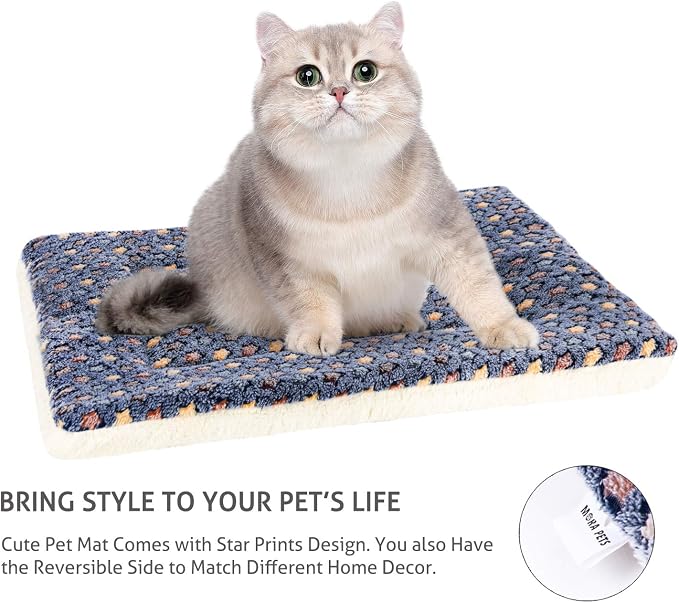 Mora Pets Cat Bed Dog Crate Pad Ultra Soft Pet Bed - Image 6